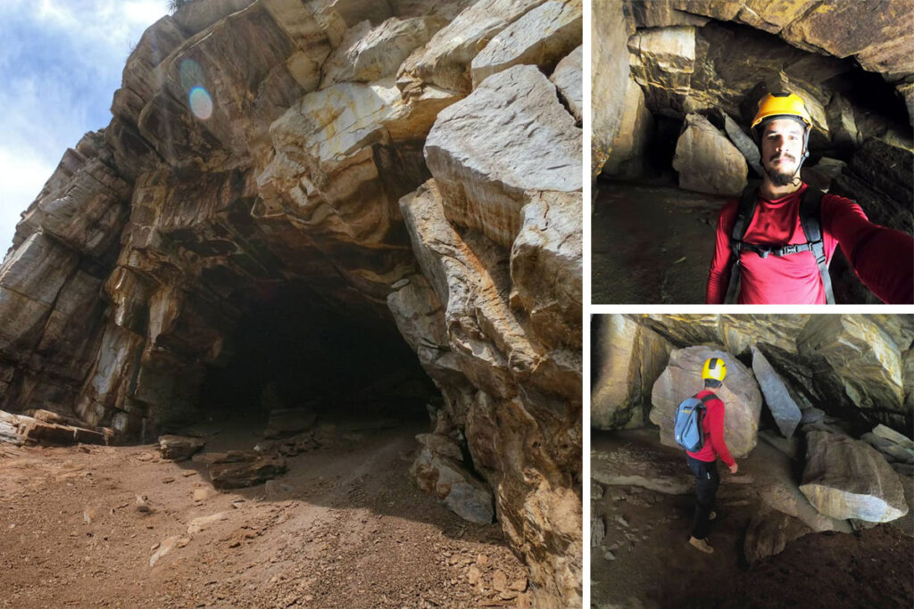 gruta do boqueirão na zona rural da cidade de Lavras da Mangabeira, Ceará