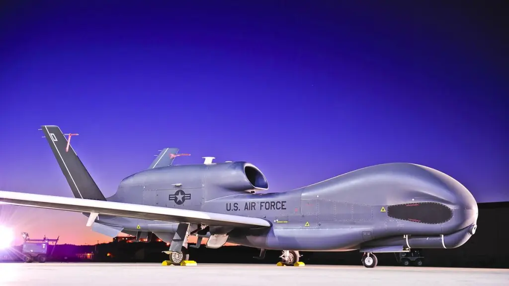 drone militar RQ-4 Global Hawk, dos Estados Unidos