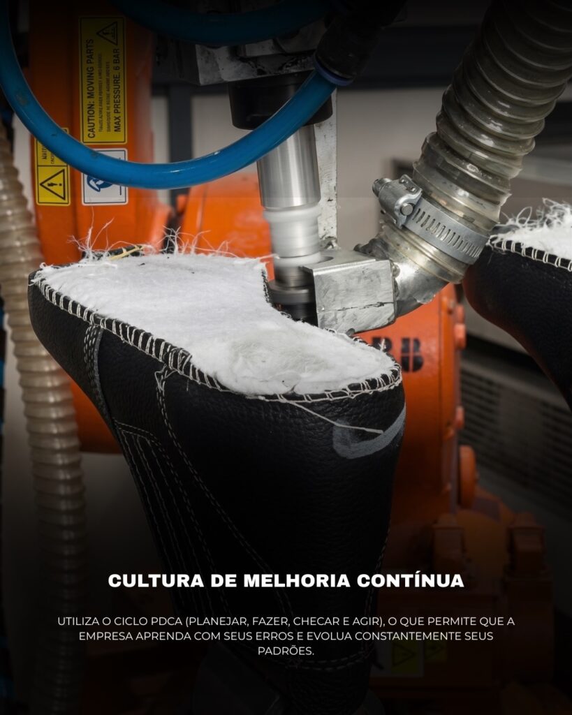 Botas com ISO 9001: quando qualidade deixa de ser promessa